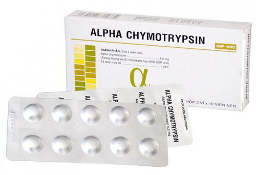 Cách quản thuốc alpha chymotrypsin như thế nào?