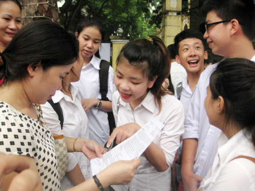 Tăng gấp đôi số môn thi vào lớp 10 cho học sinh Hà Nội