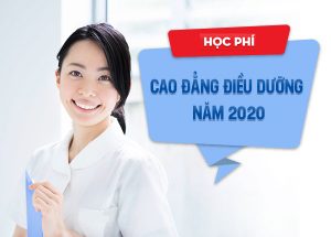 Phí đào tạo Cao đẳng Điều dưỡng năm 2020 là bao nhiêu?